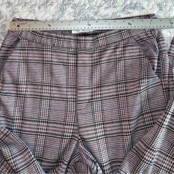 BBJ Los Angeles Women’s Plaid Trousers in Black and Tan XL - Picture 14 of 14
